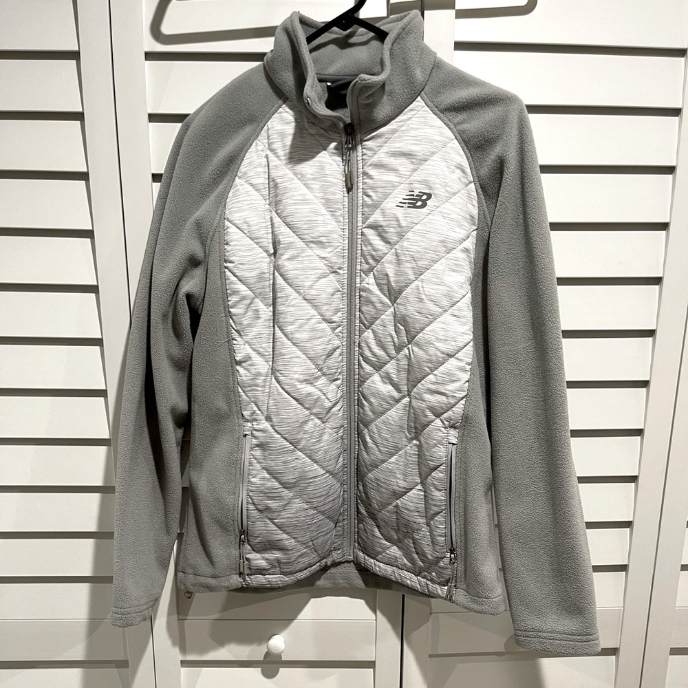Warm zip up fleece